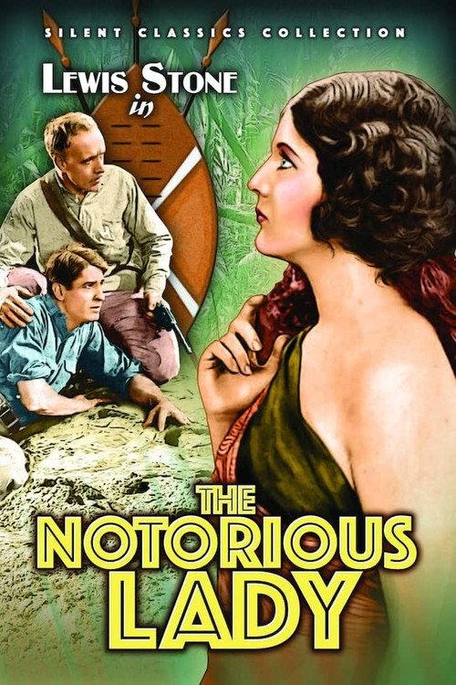 The Notorious Lady 1927 official movie poster