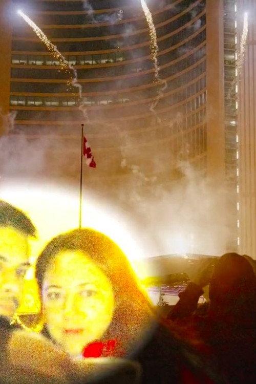 Between the hotel and city hall 2020 official movie poster