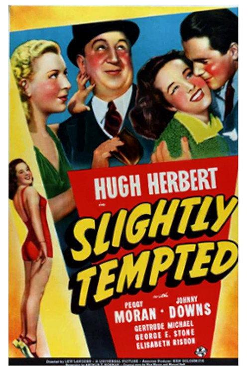 Slightly Tempted 1940 official movie poster