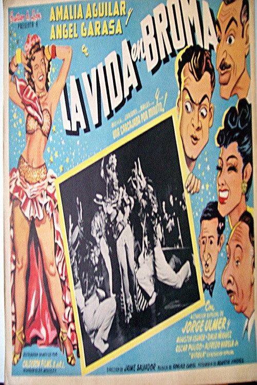 La vida en broma 1950 official movie poster
