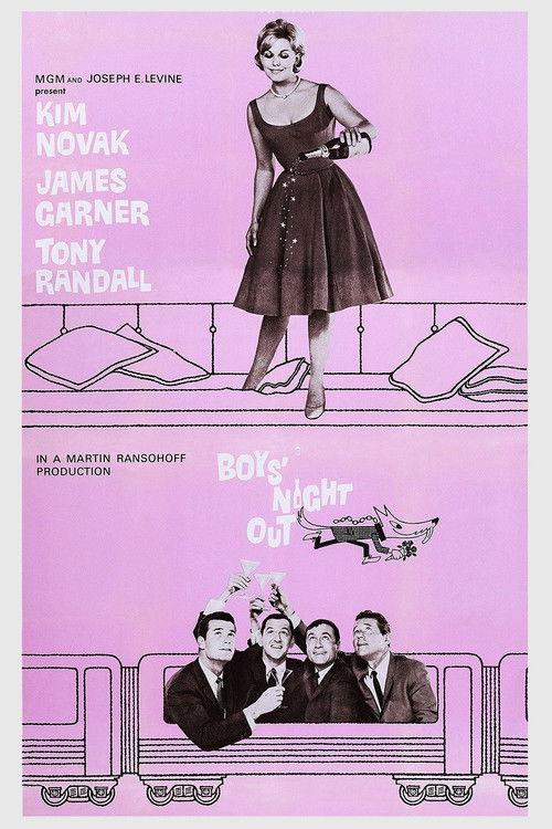 Boys' Night Out 1962 official movie poster