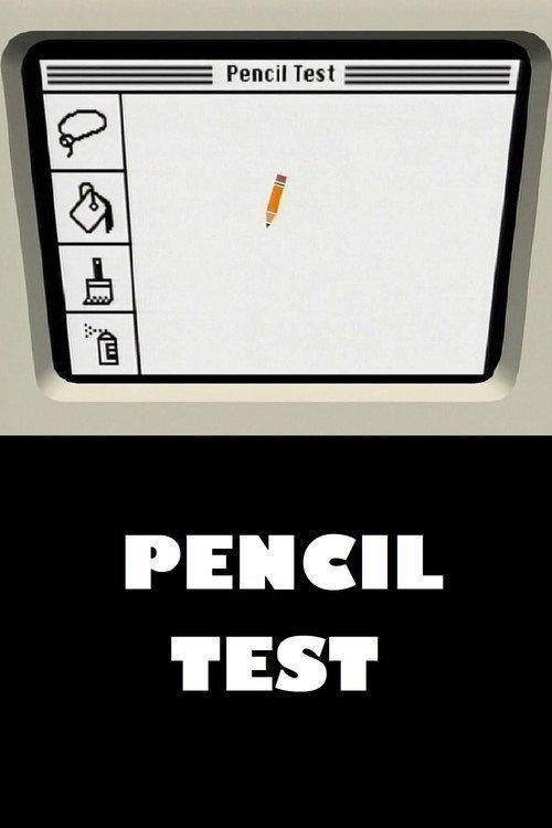 Pencil Test 1988 official movie poster