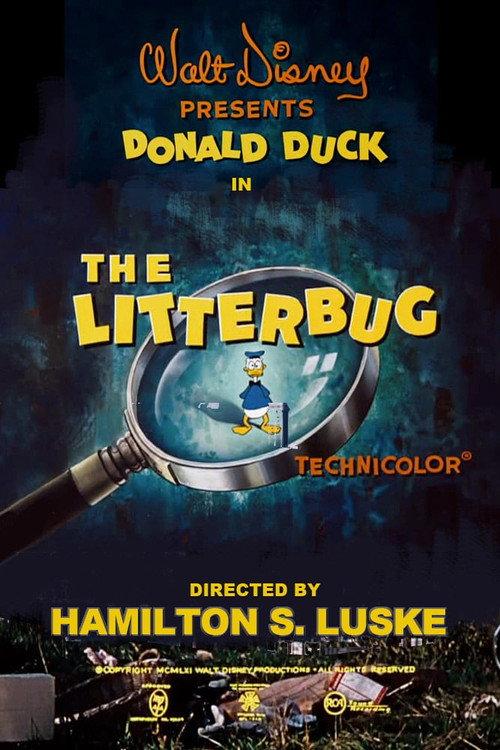 The Litterbug 1961 official movie poster