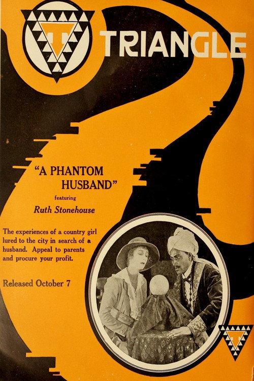 A Phantom Husband 1917 official movie poster
