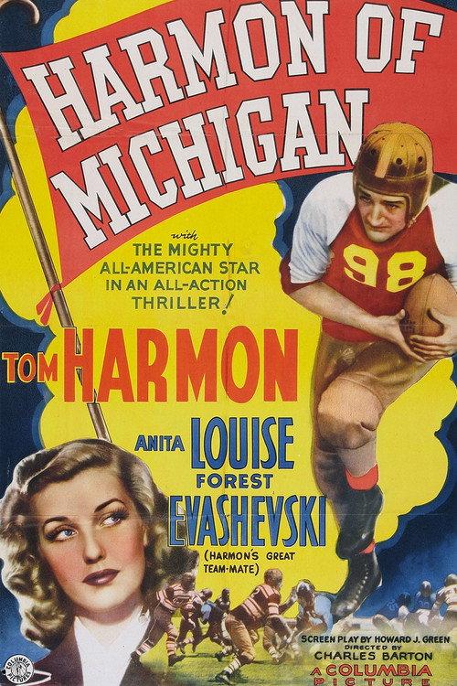 Harmon of Michigan 1941 official movie poster