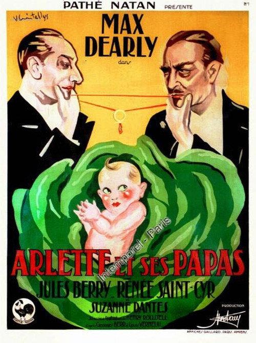 Arlette et ses papas 1934 official movie poster