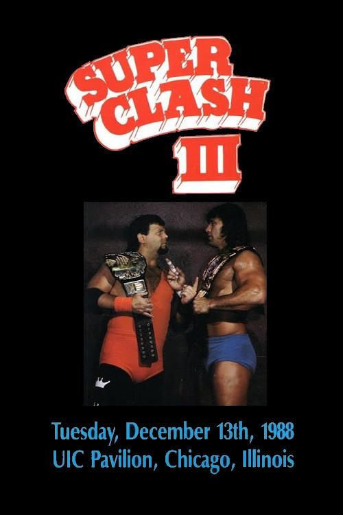 AWA SuperClash III 1988 official movie poster