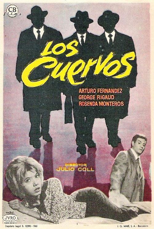 Los cuervos 1962 official movie poster