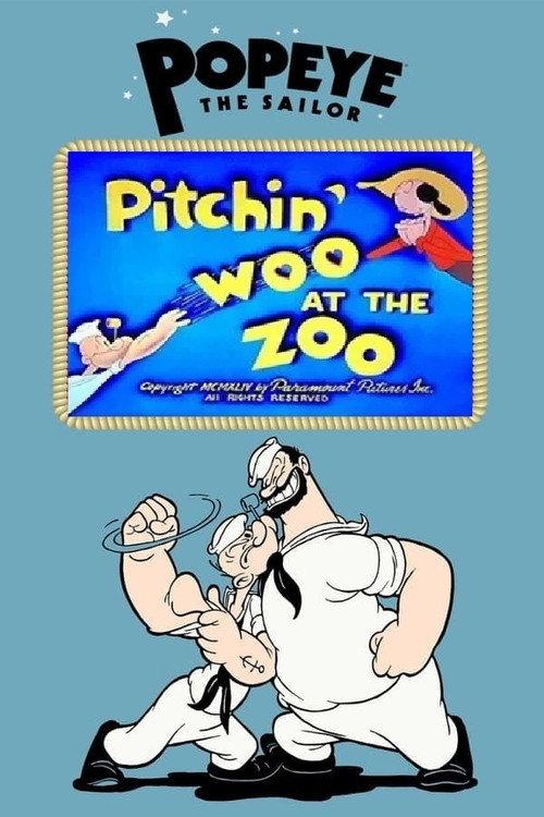 Pitchin' Woo at the Zoo 1944 official movie poster