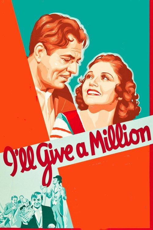 I'll Give a Million 1938 official movie poster