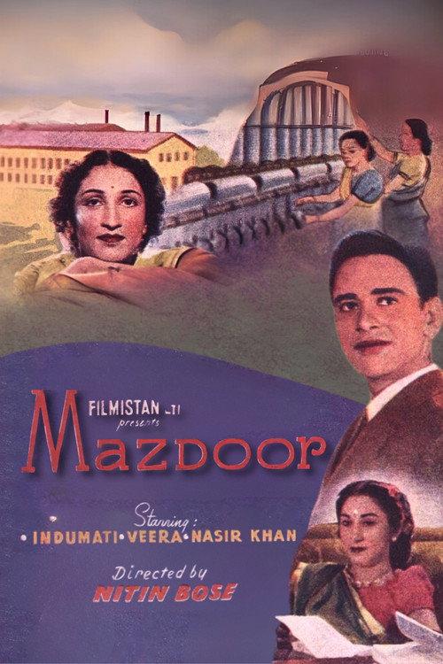 Mazdoor 1946 official movie poster