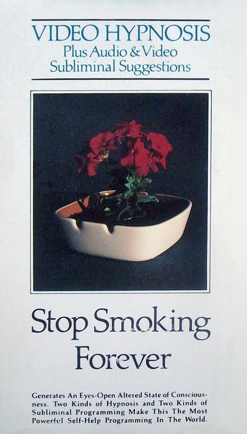 Stop Smoking Forever - Video Hypnosis 1987 official movie poster