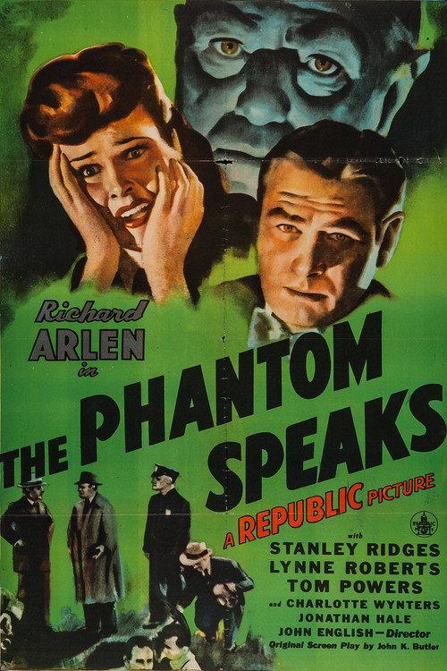 The Phantom Speaks 1945 official movie poster