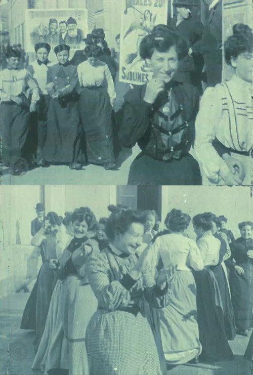 Exit from the Cigarette Factory "La Sin Bombo" 1904 official movie poster