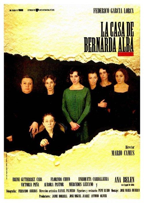 The House of Bernarda Alba 1987 official movie poster