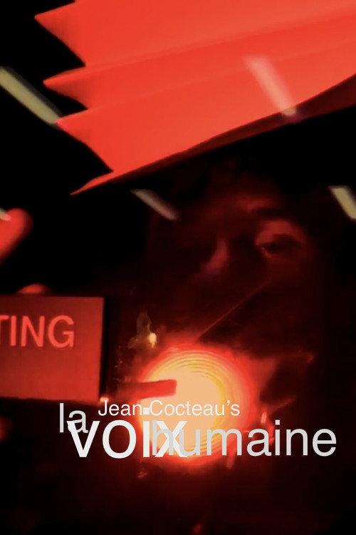 Jean Cocteau's The Human Voice 2022 official movie poster