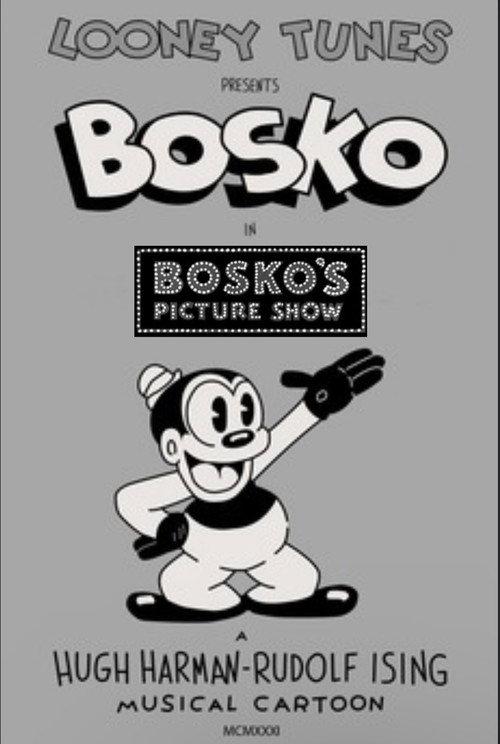 Bosko's Picture Show 1933 official movie poster