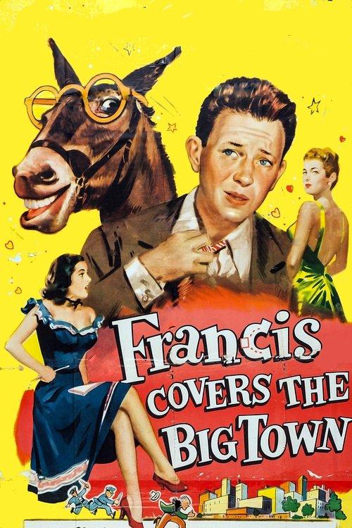 Francis Covers the Big Town 1953 official movie poster