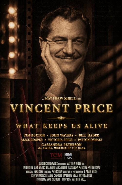 Vincent Price: What Keeps Us Alive 2026 official movie poster