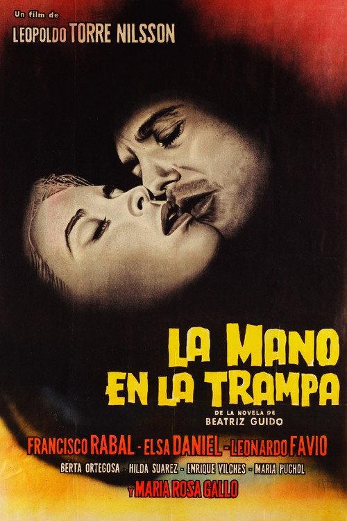 The Hand in the Trap 1961 official movie poster