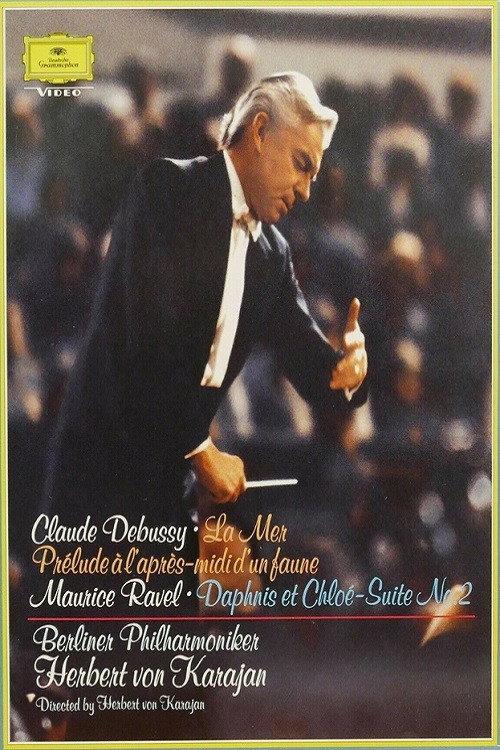 Karajan conducts Ravel and Debussy 1979 official movie poster