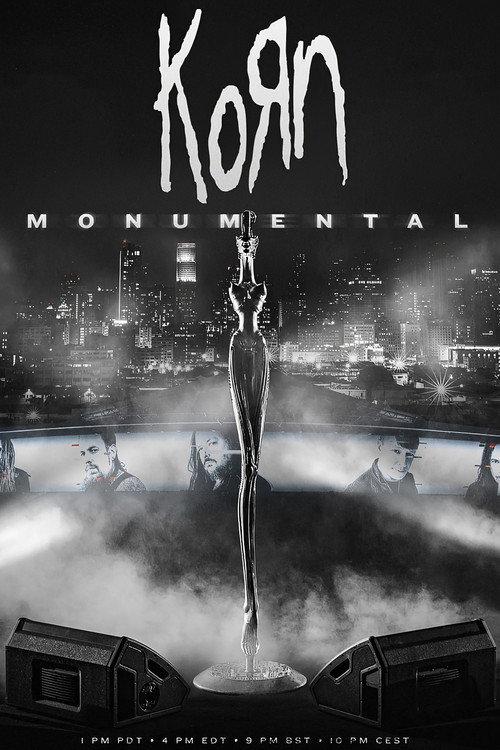 Korn: Monumental 2021 official movie poster