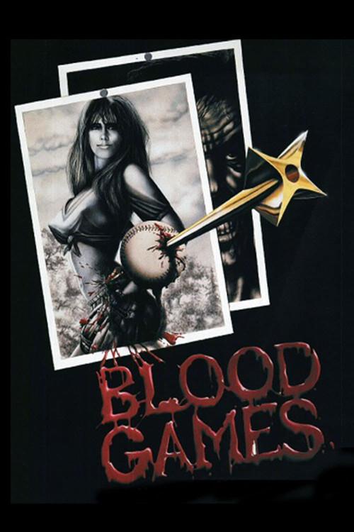 Blood Games 1990 official movie poster