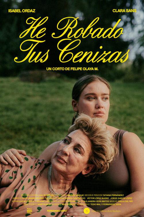 He robado tus cenizas 2024 official movie poster