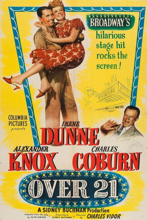 Over 21 1945 official movie poster