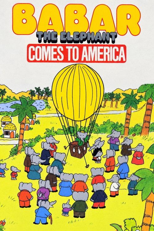 Babar Comes to America 1971 official movie poster