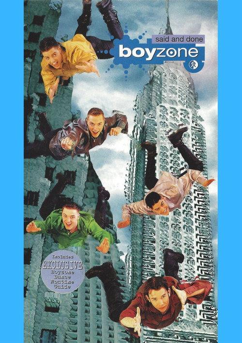 Boyzone: Said and Done 1995 official movie poster