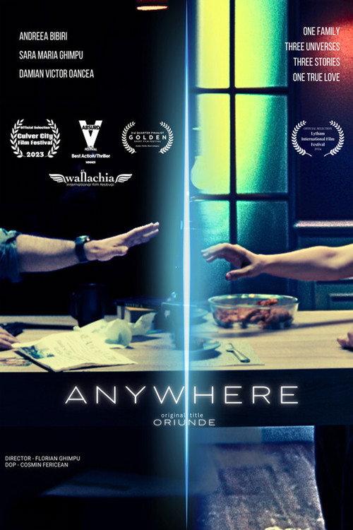 Anywhere 2023 official movie poster