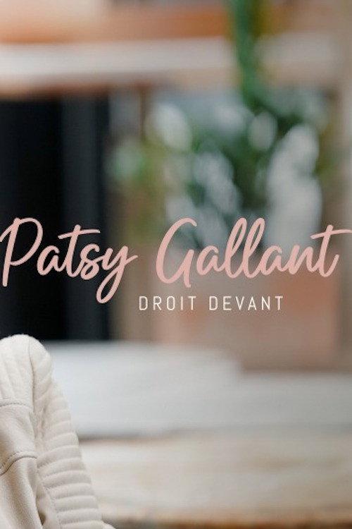 Patsy Gallant: droit devant 2024 official movie poster