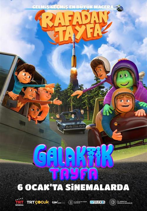 Rafadan Tayfa: Galaktik Tayfa 2023 official movie poster