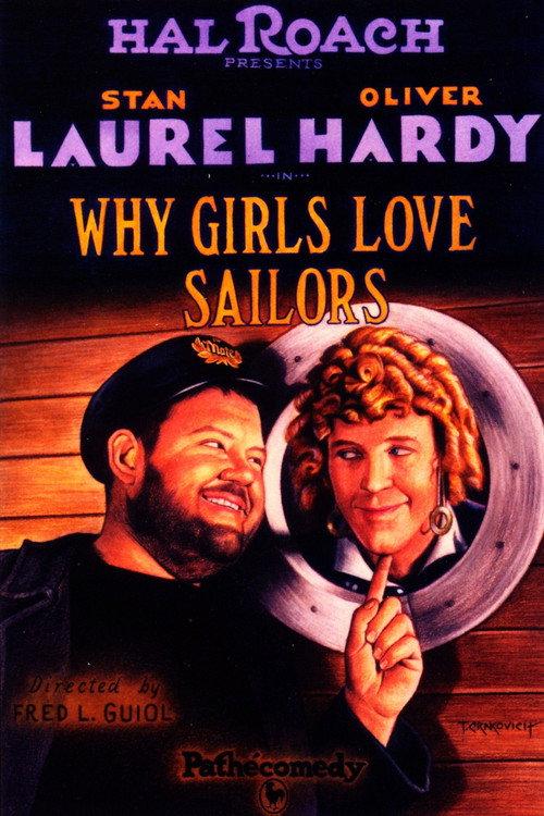 Why Girls Love Sailors 1927 official movie poster