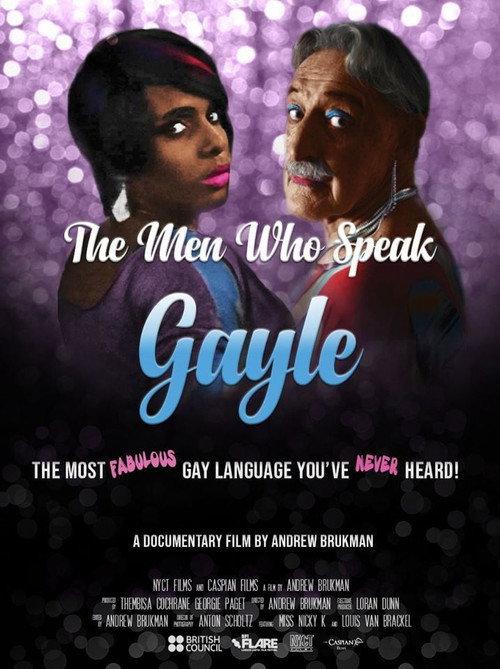 The Men Who Speak Gayle 2020 official movie poster