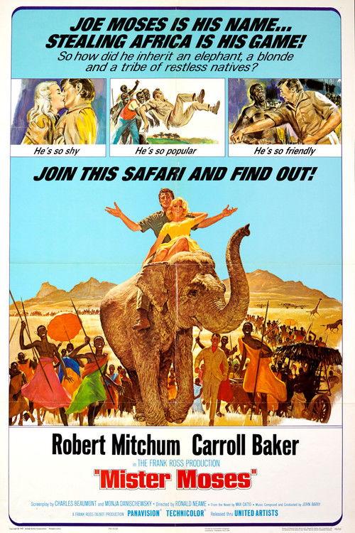 Mister Moses 1965 official movie poster