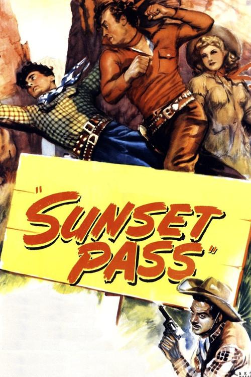 Sunset Pass 1946 official movie poster