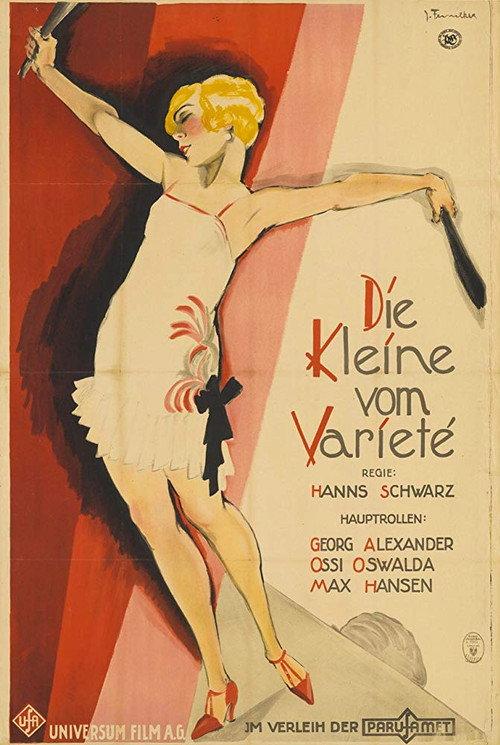 Die Kleine vom Varieté 1926 official movie poster