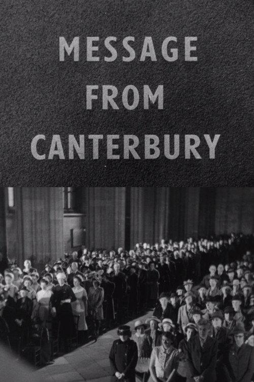 Message from Canterbury 1944 official movie poster