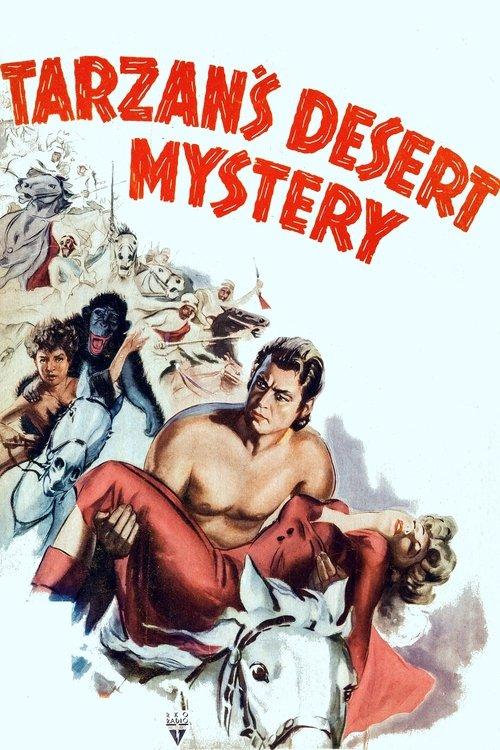 Tarzan's Desert Mystery 1943 official movie poster