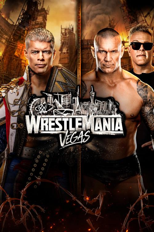 WWE WrestleMania 42 – Saturday 2026 official movie poster