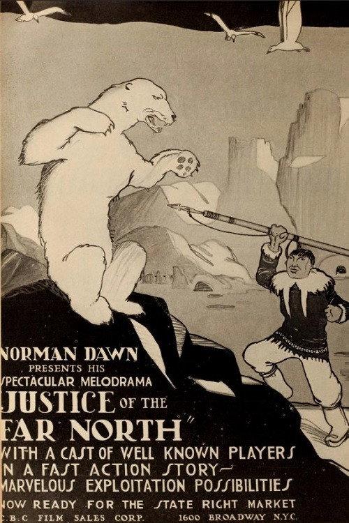 Justice of the Far North 1925 official movie poster