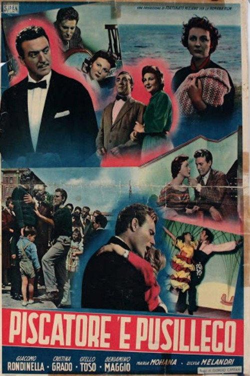 Piscatore 'e Pusilleco 1954 official movie poster
