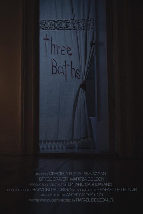 Three Baths 2023 official movie poster
