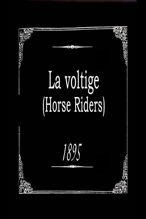 Horse Trick Riders 1895 official movie poster