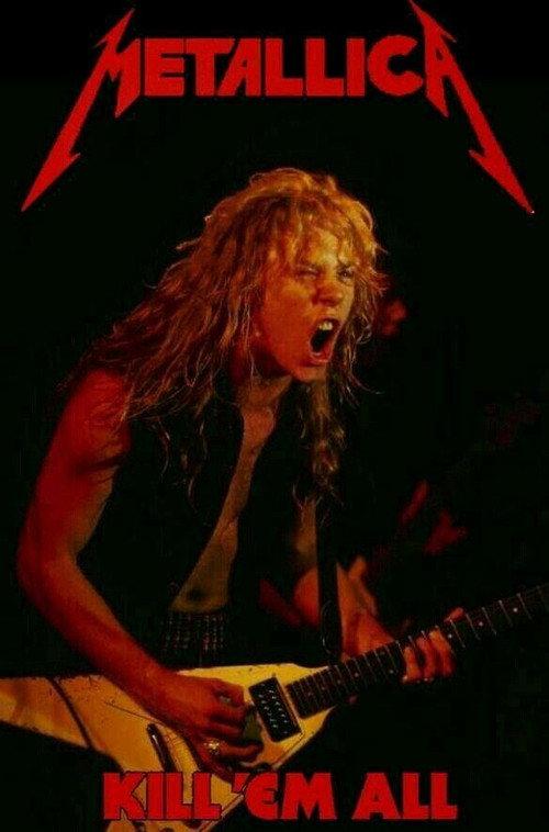 Metallica - Kill 'Em All in Chicago 1983 1983 official movie poster