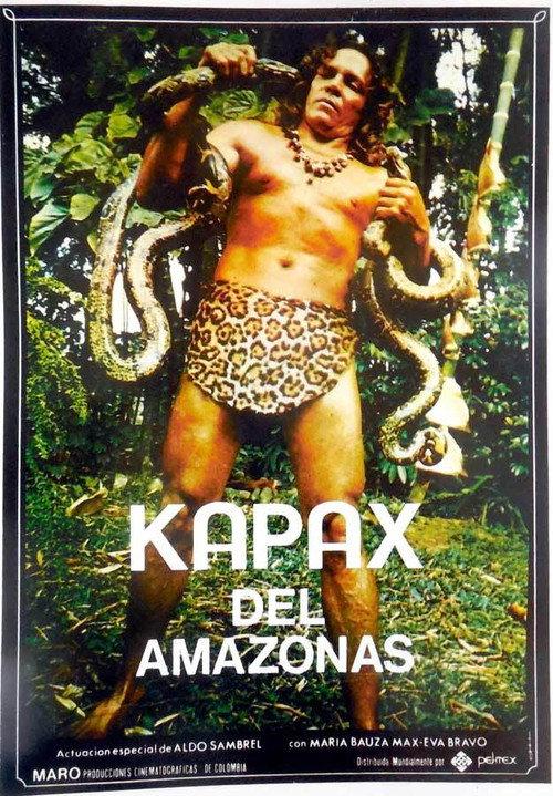 Kapax del Amazonas 1982 official movie poster