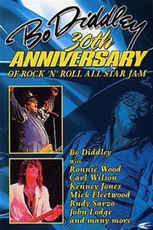 30th Anniversary of Rock 'n' Roll All-Star Jam: Bo Diddley 1995 official movie poster