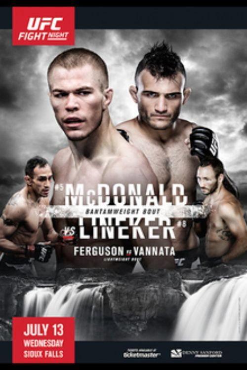 UFC Fight Night 91: McDonald vs. Lineker 2016 official movie poster